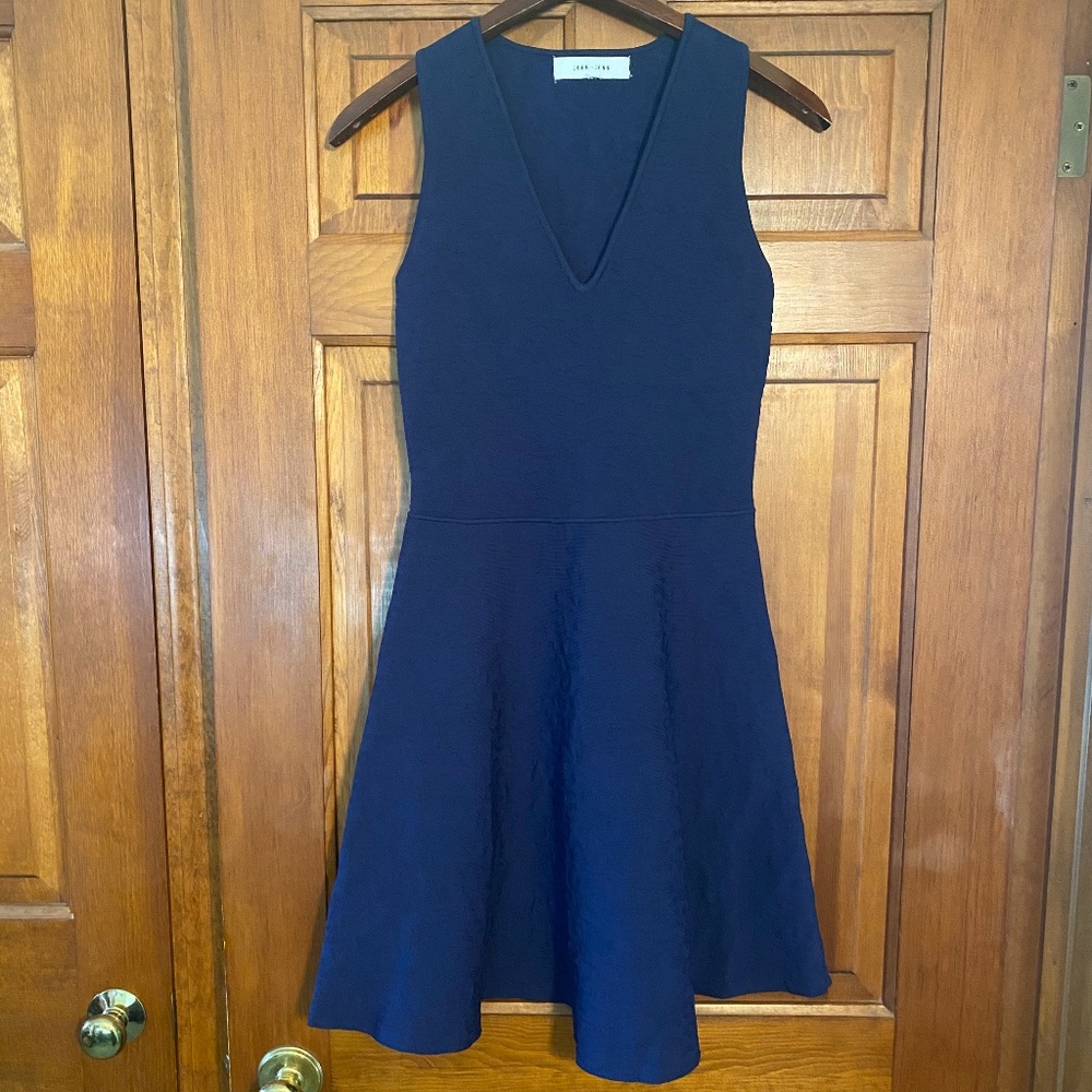 Revolve John + Jenn V-Neck Fit & Flare Dress S - Picture 4 of 9